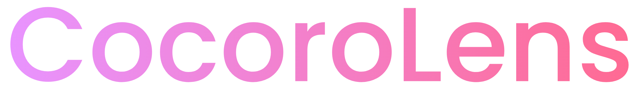 Cocoro Lens wordmark